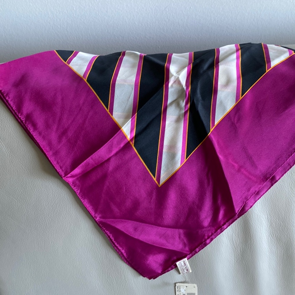 Ann Klein Silk scarf with tags from Bullocks
